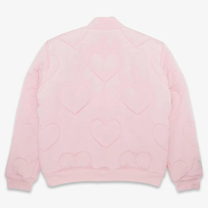 Nike x Drake Certified Lover Boy 'Hearts' Bomber Jacket Pink (F&F) FW20 - SOLE SERIOUSS (2)