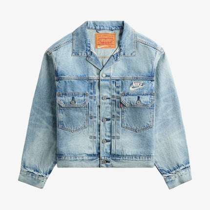 Nike x Levi's Denim Trucker Jacket Light Blue Wash (SS25) 002TM-0000 | SOLE SERIOUSS [1]