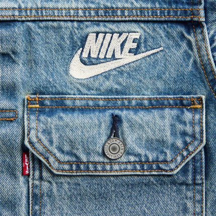 Nike x Levi's Denim Trucker Jacket Light Blue Wash (SS25) 002TM-0000 | SOLE SERIOUSS [4]
