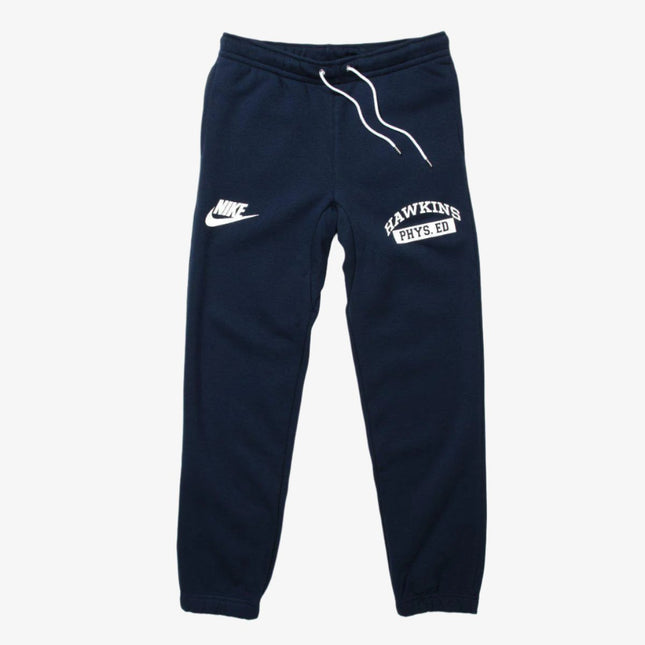 Nike x Stranger Things NRG Club CF BB Sweatpant 'Hawkins High School Phys. Ed' College Navy (SS19) CQ3656-419 - SOLE SERIOUSS (1)