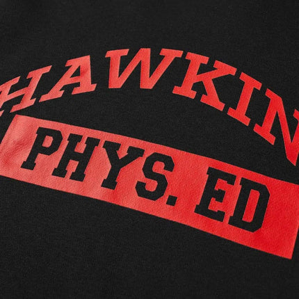 Nike x Stranger Things NRG Club Hoodie 'Hawkins High School Phys. Ed' Black (SS19) CQ3655-010 - SOLE SERIOUSS (3)