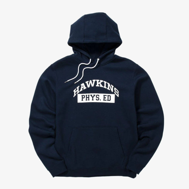 Nike x Stranger Things NRG Club Hoodie 'Hawkins High School Phys. Ed' College Navy (SS19) CQ3655-419 - SOLE SERIOUSS (1)