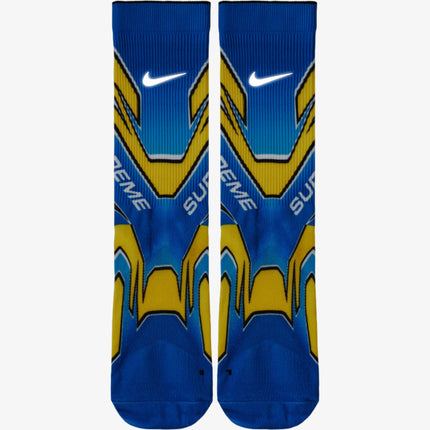 Nike x Supreme Spark Crew Socks Blue Multi (FW24) FW24A25-BLUE-MULTI - SOLE SERIOUSS (2)