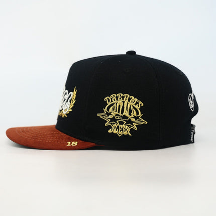 dvniel.luu 'OG Frisco: The City that Made Me' Snapback Hat Black / Tan | SOLE SERIOUSS [3]