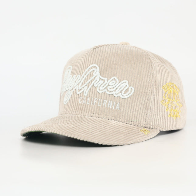 dvniel.luu 'OG BA: From the Bay to the World' Snapback Hat Snow Grey | SOLE SERIOUSS [1]