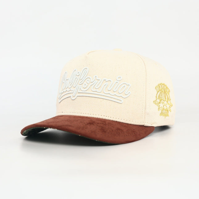 dvniel.luu 'OG CA: Dreams on the West' Snapback Hat Cream / Brown | SOLE SERIOUSS [1]