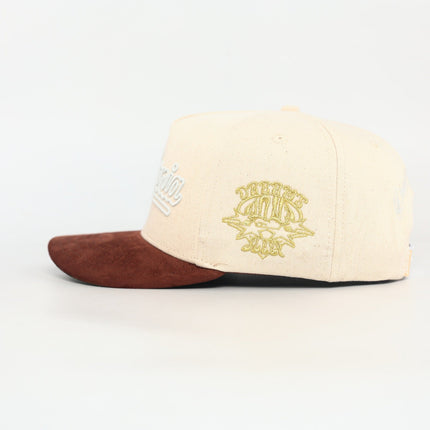 dvniel.luu 'OG CA: Dreams on the West' Snapback Hat Cream / Brown | SOLE SERIOUSS [3]