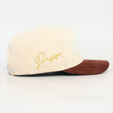dvniel.luu 'OG CA: Dreams on the West' Snapback Hat Cream / Brown | SOLE SERIOUSS [5]