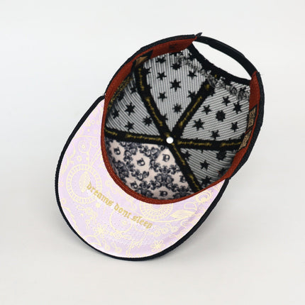 dvniel.luu 'OG Frisco: The City that Made Me' Trucker Snapback Hat Black Corduroy / Mesh | SOLE SERIOUSS [5]