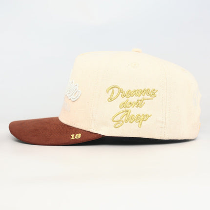 dvniel.luu 'OG BA: From the Bay to the World' Snapback Hat Cream / Brown | SOLE SERIOUSS [3]