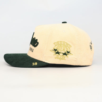 dvniel.luu 'OG BA: From the Bay to the World' Snapback Hat Cream / Green | SOLE SERIOUSS [3]