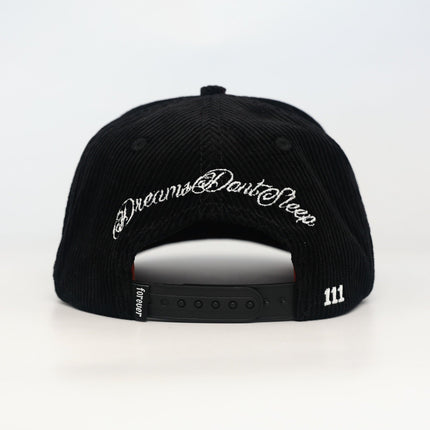 dvniel.luu 'OG CA: Dreams on the West' Snapback Hat Black Corduroy | SOLE SERIOUSS [6]