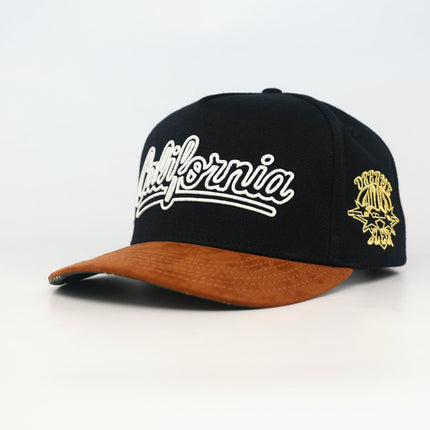 dvniel.luu 'OG CA: Dreams on the West' Snapback Hat Black / Tan | SOLE SERIOUSS [1]