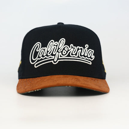 dvniel.luu 'OG CA: Dreams on the West' Snapback Hat Black / Tan | SOLE SERIOUSS [4]