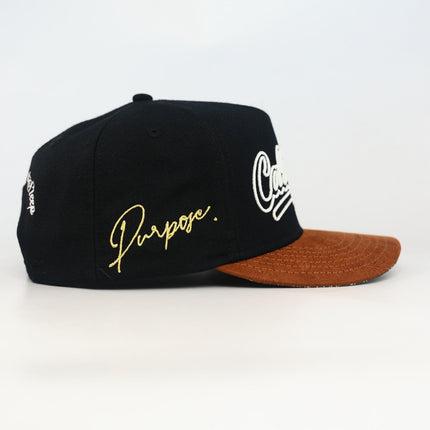 dvniel.luu 'OG CA: Dreams on the West' Snapback Hat Black / Tan | SOLE SERIOUSS [5]