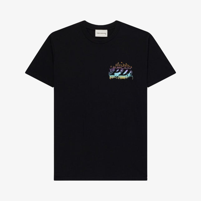 PINK+DOLPHIN 'Flame Logo' Tee Black - SOLE SERIOUSS (1)