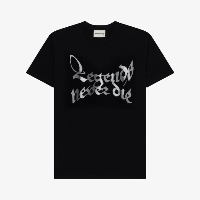 PINK+DOLPHIN 'Legends Never Die' Tee Black - SOLE SERIOUSS (1)