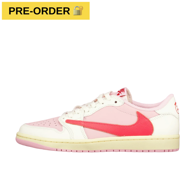 *PRE-ORDER* Air Jordan 1 Low OG SP x Travis Scott 'Sail / Tropical Pink' (2026) | SOLE SERIOUSS [1]