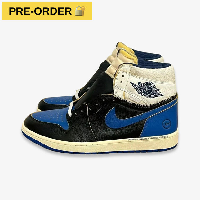*PRE-ORDER* Air Jordan 1 Retro High OG x Fragment Design x Union LA 'Black / Sport Royal' (2026)