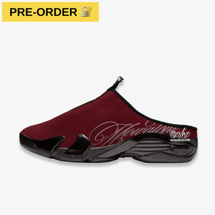 *PRE-ORDER* Air Jordan 14 Mule x Mowalola 'Burnt Red' (2026)