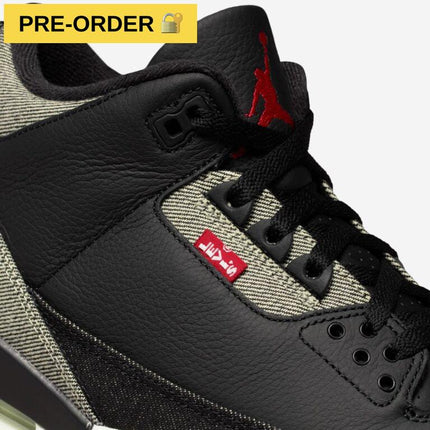 *PRE-ORDER* Air Jordan 3 Retro x Levi's 'Black Cement Denim' (2026) | SOLE SERIOUSS [8]