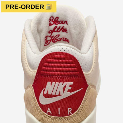 *PRE-ORDER* Air Jordan 3 Retro x Levi's 'CNY Lunar Chinese New Year of the Horse / Sail Denim' (2026) | SOLE SERIOUSS [9]