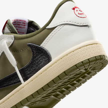 (PS) Air Jordan 1 Low OG SP x Travis Scott 'Medium Olive' (2024) DO5442-200 - SOLE SERIOUSS (7)