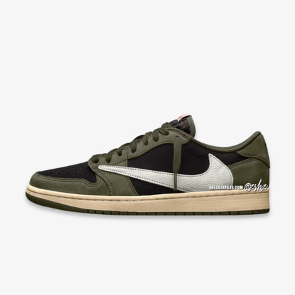 (PS) Air Jordan 1 Low OG x Travis Scott 'Black / Medium Olive' (2024) - SOLE SERIOUSS (1)