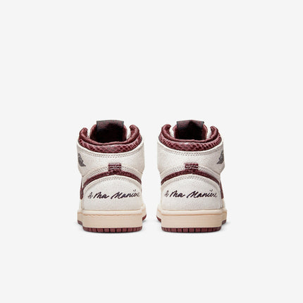 (PS) Air Jordan 1 Retro High OG SP x A Ma Maniére 'Airness' (2021) DO7099-100 - Atelier-lumieres Cheap Sneakers Sales Online (5)
