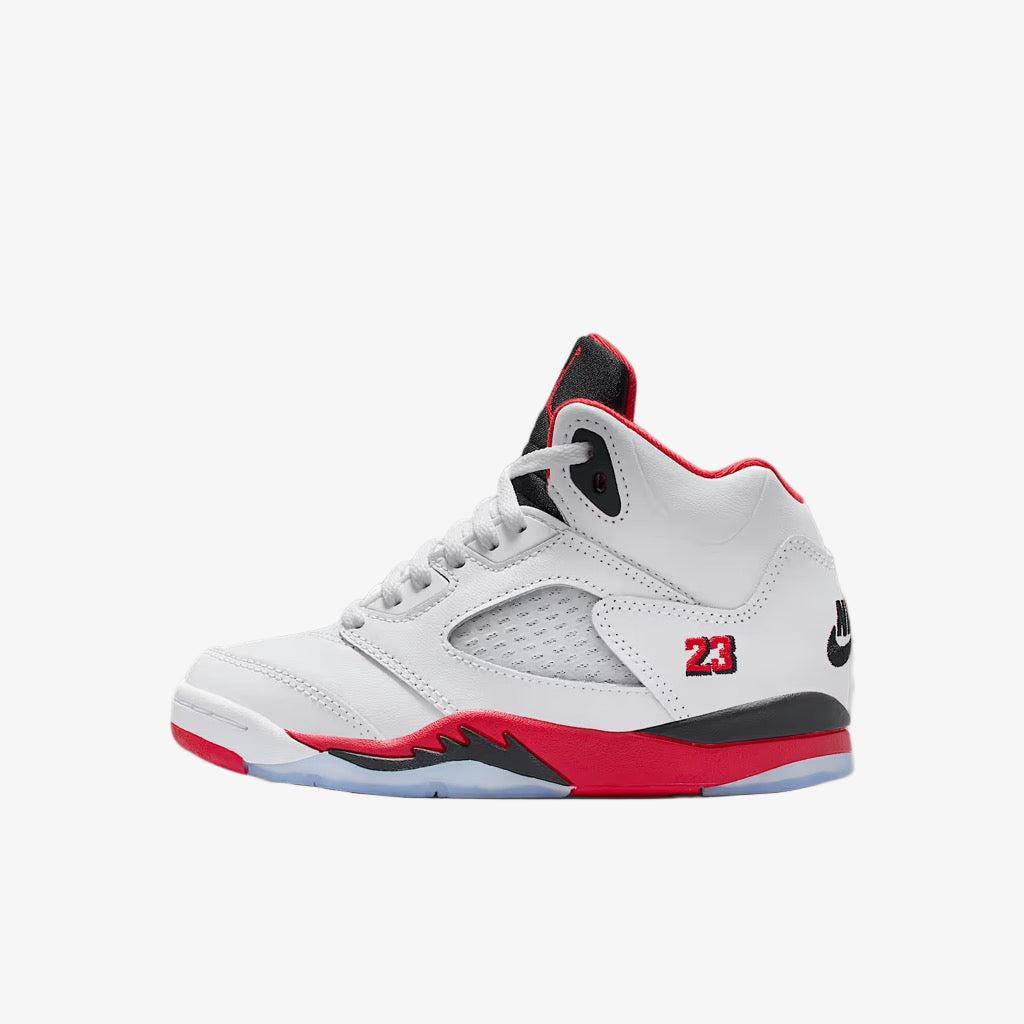 PS) Air Jordan 5 Retro OG 'Fire Red / Black Tongue' (2025