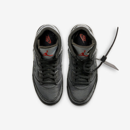 (PS) Air Jordan 5 Retro SP x Off-White 'Black' (2020) CV4827-001 - SOLE SERIOUSS (4)