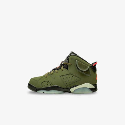 (PS) Air Jordan 6 Retro SP x Travis Scott 'Cactus Jack Medium Olive' (2019) CQ3565-200 - SOLE SERIOUSS (1)