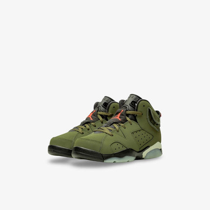 (PS) Air Jordan 6 Retro SP x Travis Scott 'Cactus Jack Medium Olive' (2019) CQ3565-200 - SOLE SERIOUSS (2)