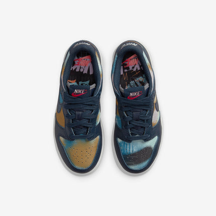 (PS) Nike Dunk Low SE 'Graffiti Navy' (2022) DM1052-400 - SOLE SERIOUSS (4)