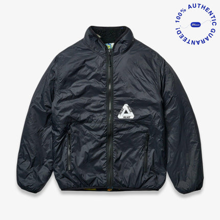 Palace 'Frogger' Reversible Fleece Jacket Black Frog (FW25) | SOLE SERIOUSS [3]