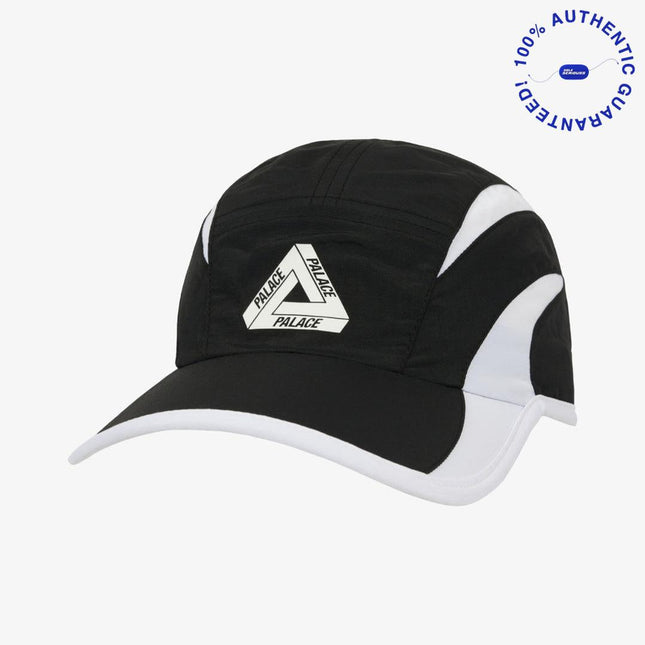 Palace 'Tri Strike' Shell Runner Adjustable Cap Black (SS25) | SOLE SERIOUSS [1]