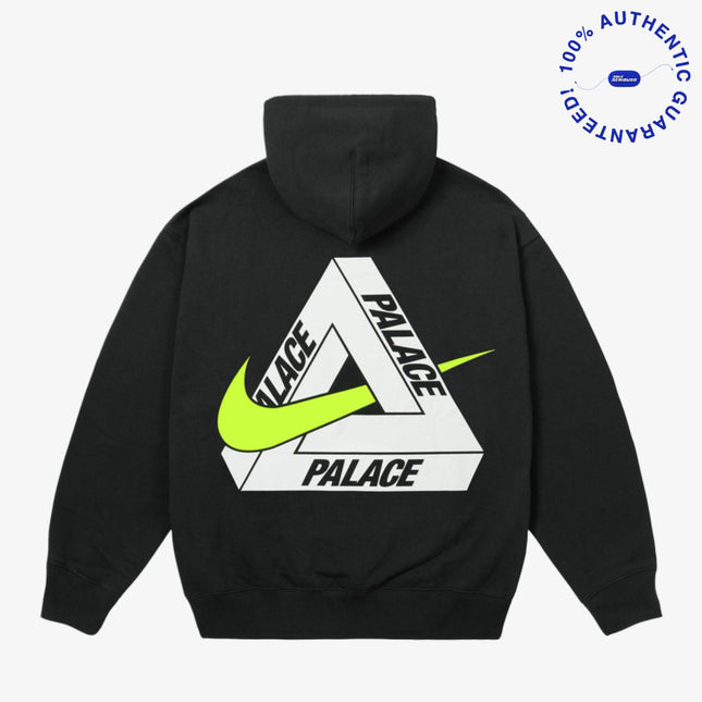 Palace x Nike Pullover Hooded Sweatshirt 'Tri Swoosh' Black (FW25) | SOLE SERIOUSS [1]