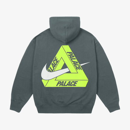 Palace x Nike Pullover Hooded Sweatshirt 'Tri Swoosh' Charcoal Grey (FW25) | SOLE SERIOUSS [1]