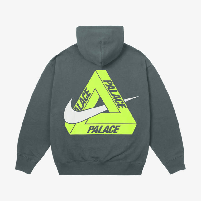 Palace x Nike Pullover Hooded Sweatshirt 'Tri Swoosh' Charcoal Grey (FW25) | SOLE SERIOUSS [1]