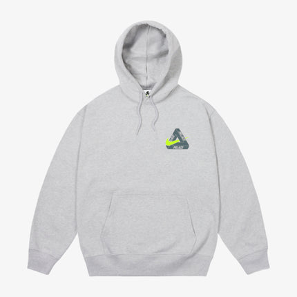 Palace x Nike Pullover Hooded Sweatshirt 'Tri Swoosh' Grey Marl (FW25) | SOLE SERIOUSS [2]