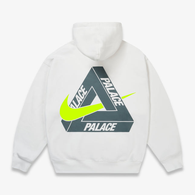 Palace x Nike Pullover Hooded Sweatshirt 'Tri Swoosh' White (FW25) | SOLE SERIOUSS [1]