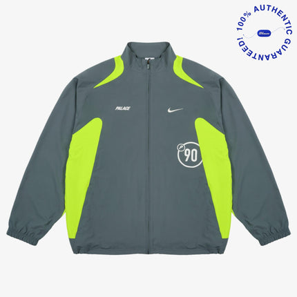 Palace x Nike Track Jacket 'Total P90' Grey (FW25) | SOLE SERIOUSS [2]