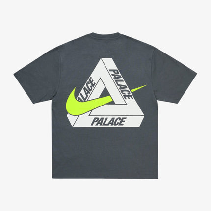 Palace x Nike 'Tri Swoosh' T-Shirt Charcoal Grey (FW25) | SOLE SERIOUSS [1]