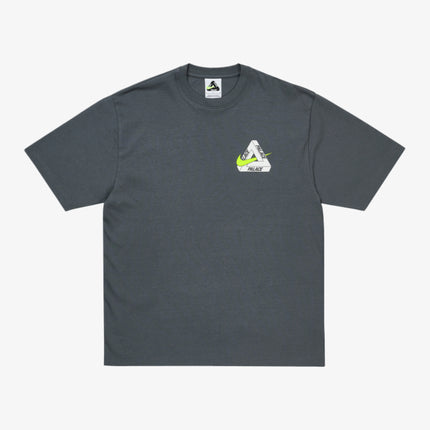 Palace x Nike 'Tri Swoosh' T-Shirt Charcoal Grey (FW25) | SOLE SERIOUSS [2]