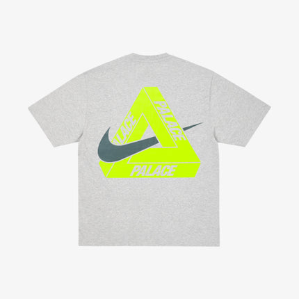 Palace x Nike 'Tri Swoosh' T-Shirt Grey Marl (FW25) | SOLE SERIOUSS [1]