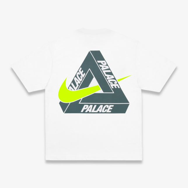 Palace x Nike 'Tri Swoosh' T-Shirt White (FW25) | SOLE SERIOUSS [1]