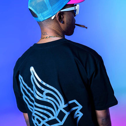 Pink Dolphin 'Legends Never Die' Tee Black - SOLE SERIOUSS (5)