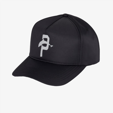 Pink Dolphin 'P' Nylon Snapback Hat Black - SOLE SERIOUSS (1)