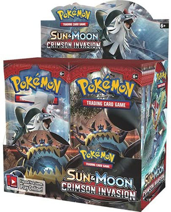 Pokémon TCG Sun & Moon 'Crimson Invasion' Booster Box - SOLE SERIOUSS (1)