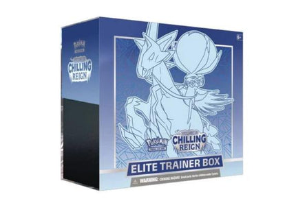 Pokémon TCG Sword & Shield 'Chilling Reign Ice Rider Calyrex' Elite Trainer Box - SOLE SERIOUSS (1)